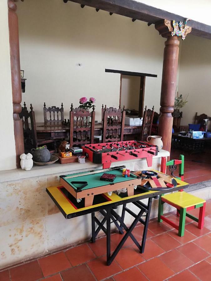 Hostal La Mansion De Virginia Barichara Eksteriør billede